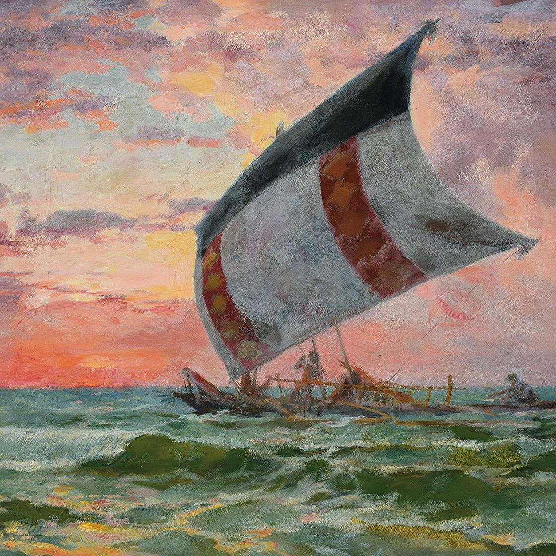Fernando Amorsolo — Парусная лодка