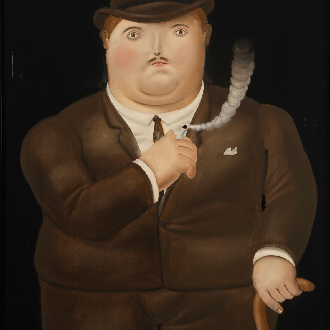 Fernando Botero — Мужчина-фумандо, изображение 1