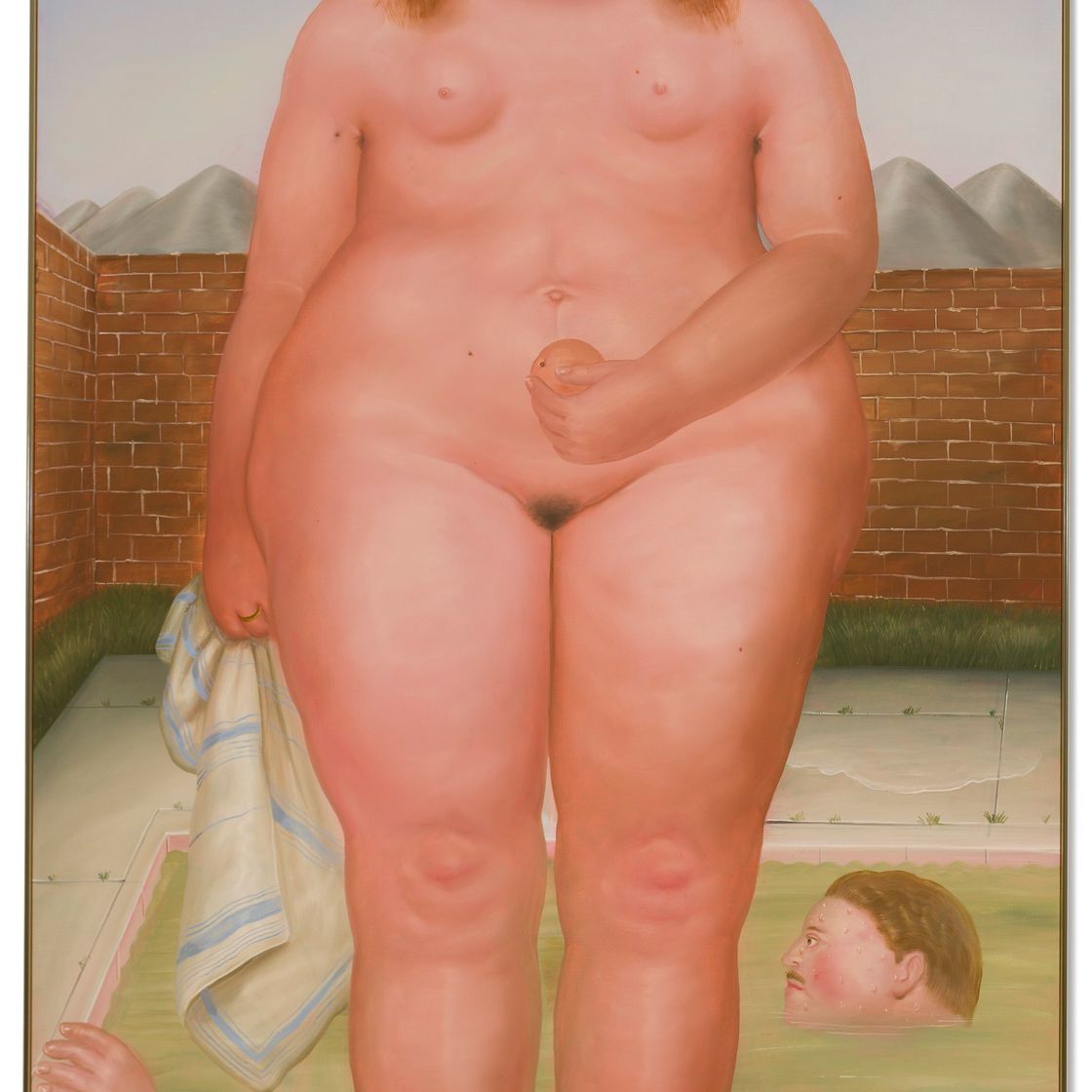 Fernando Botero — Купальщица, изображение 4
