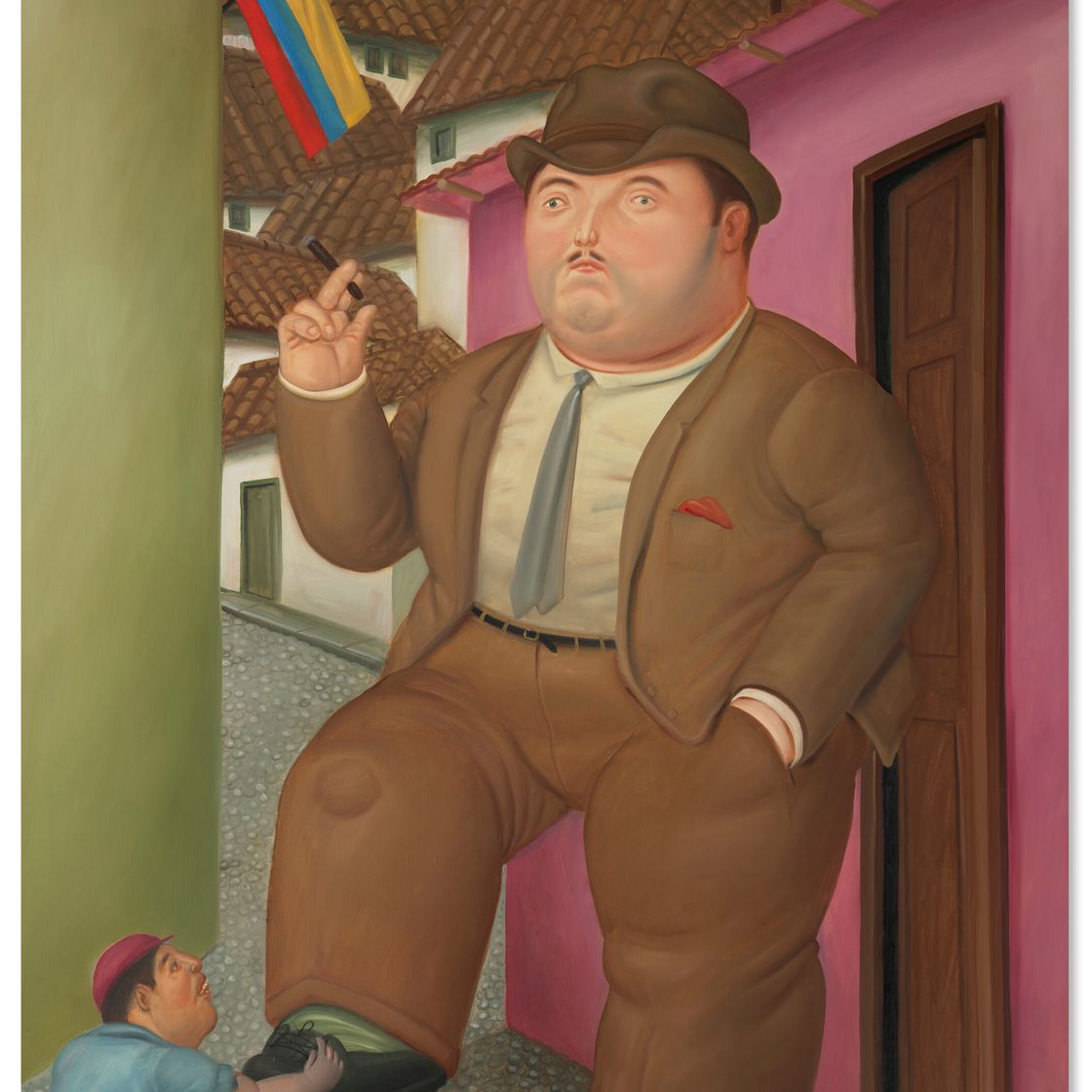 Fernando Botero — Чистка обуви, изображение 1