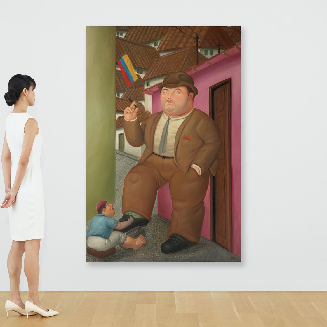 Fernando Botero — Чистка обуви, изображение 4