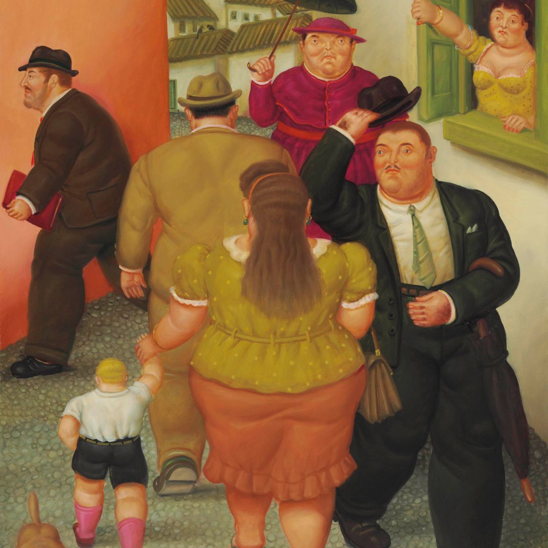 Fernando Botero — улица