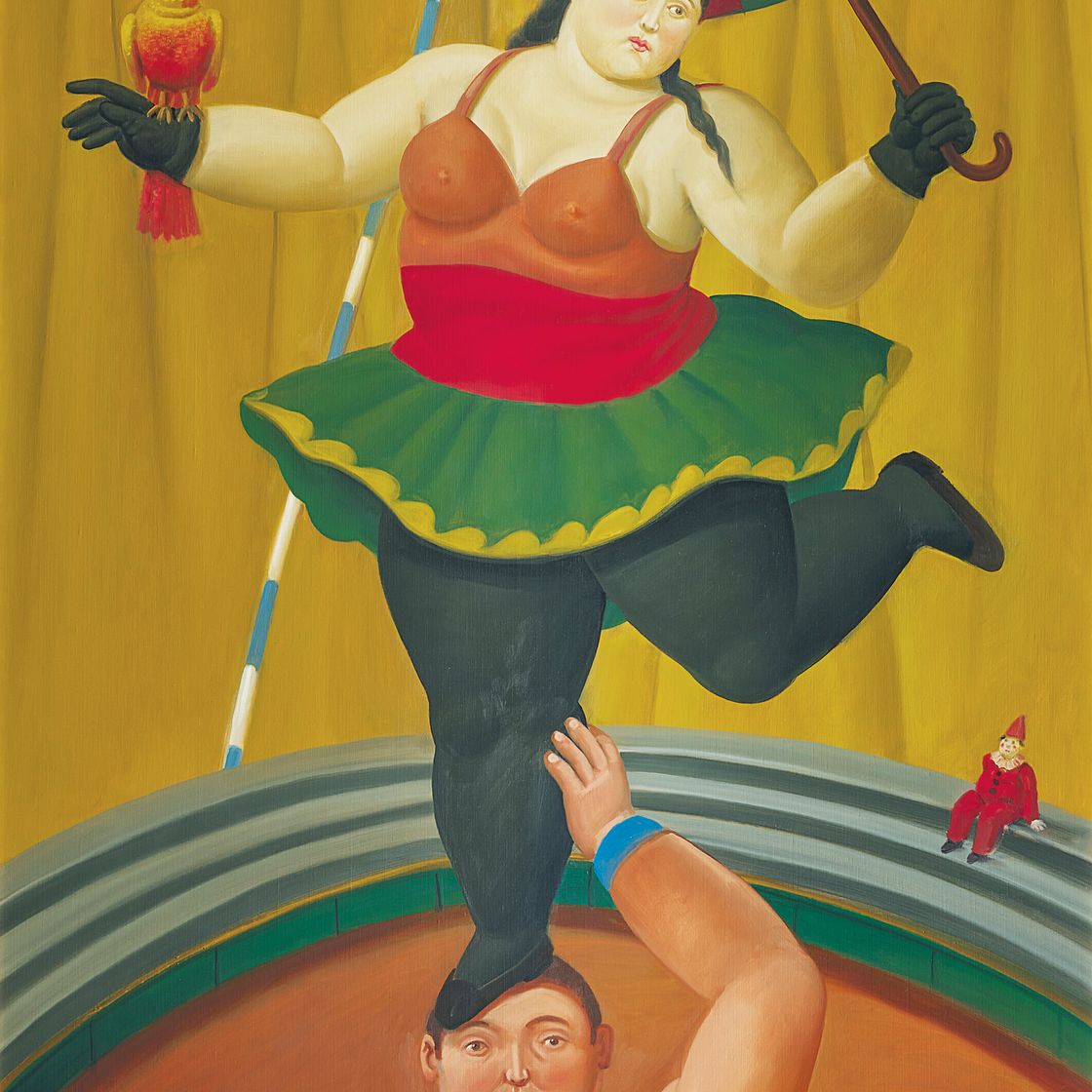 Fernando Botero — Эквилибрист, изображение 1