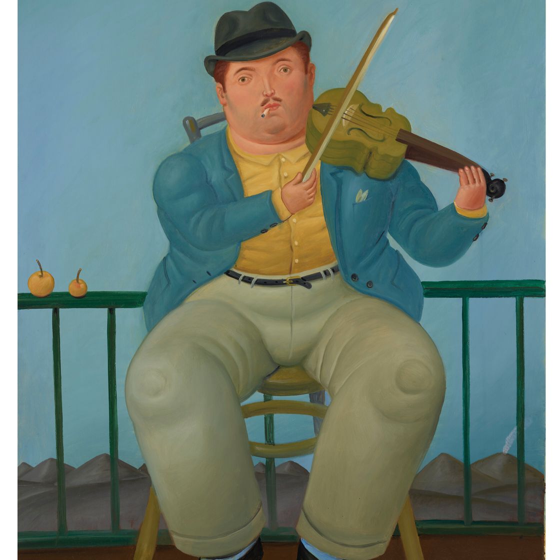 Fernando Botero — Скрипач, изображение 1