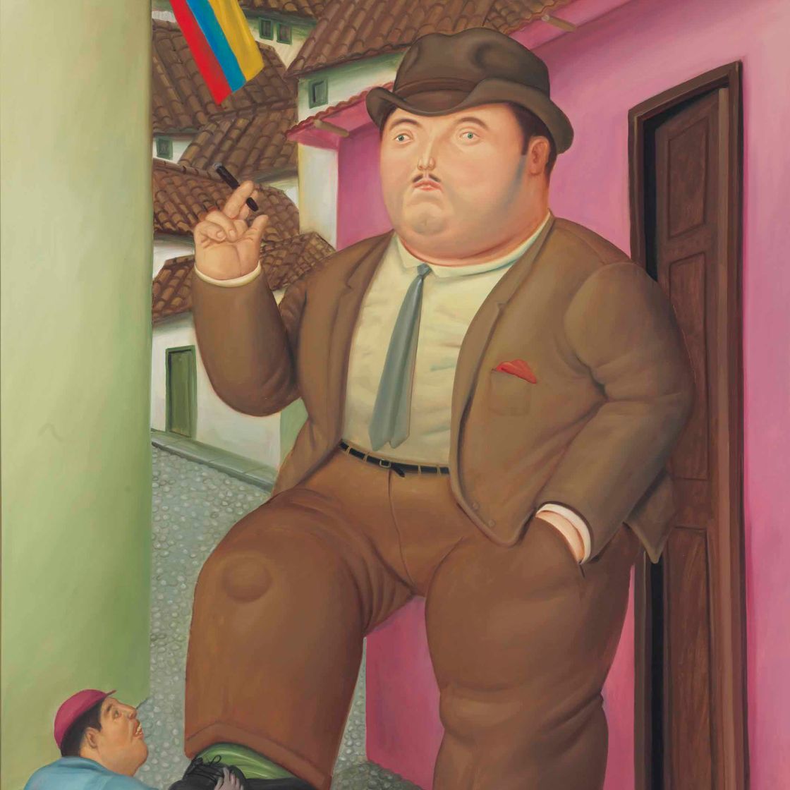 Fernando Botero — Чистка обуви