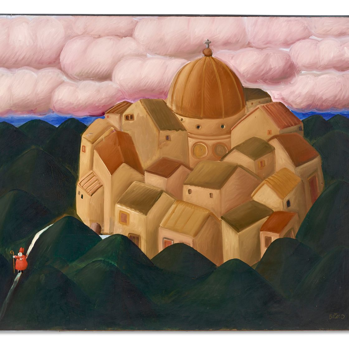 Fernando Botero — Виахе мистико, изображение 2
