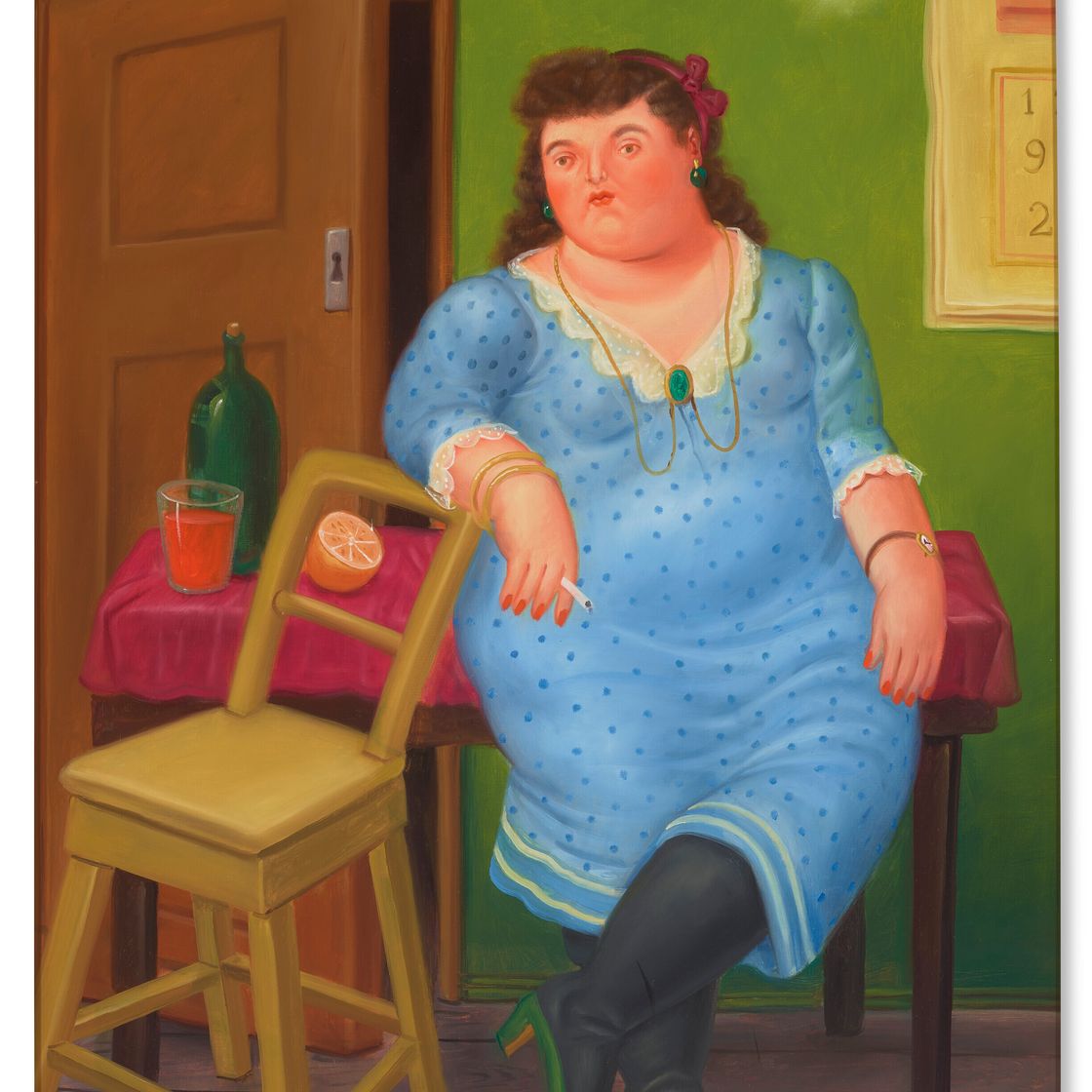 Fernando Botero — Интерьер, изображение 1
