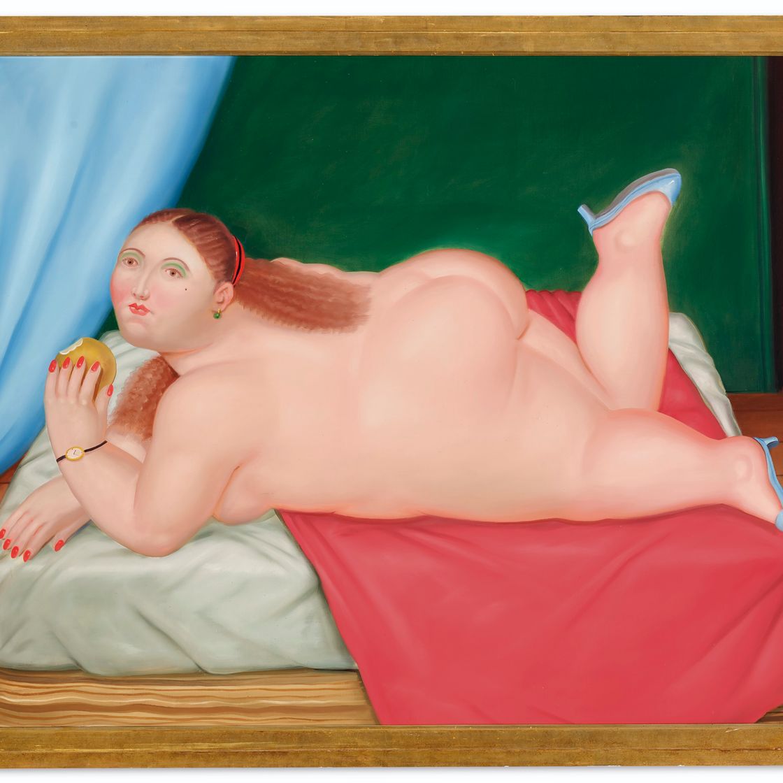 Fernando Botero — Колумбийский город Мансана, изображение 2