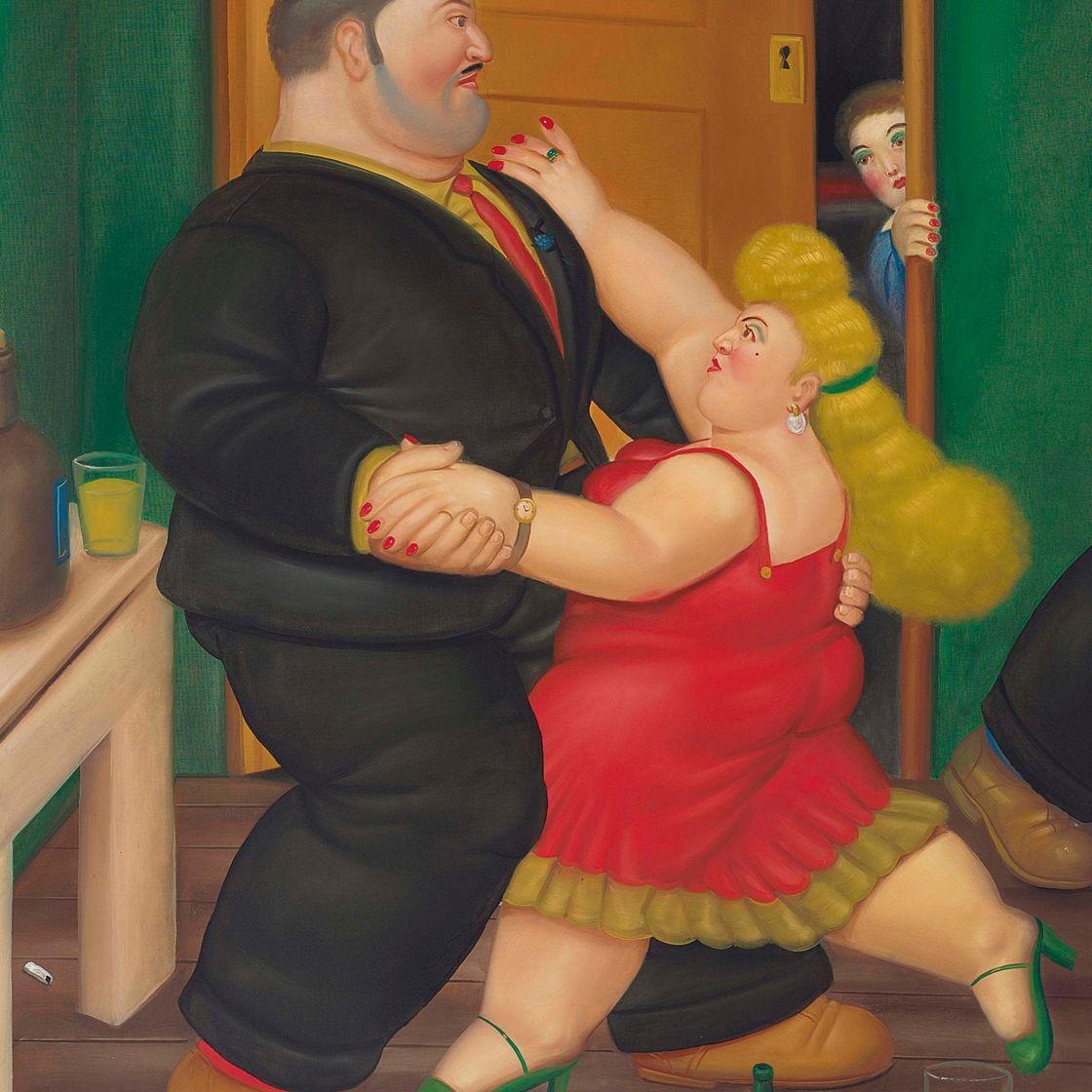 Fernando Botero — Танцующая пара
