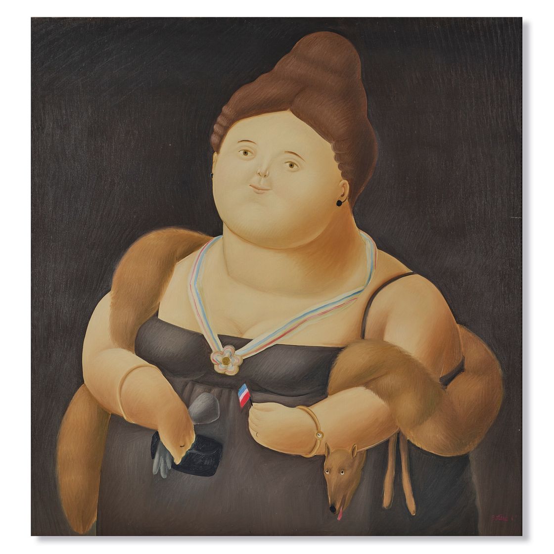 Fernando Botero — Мадам Энгр, изображение 1
