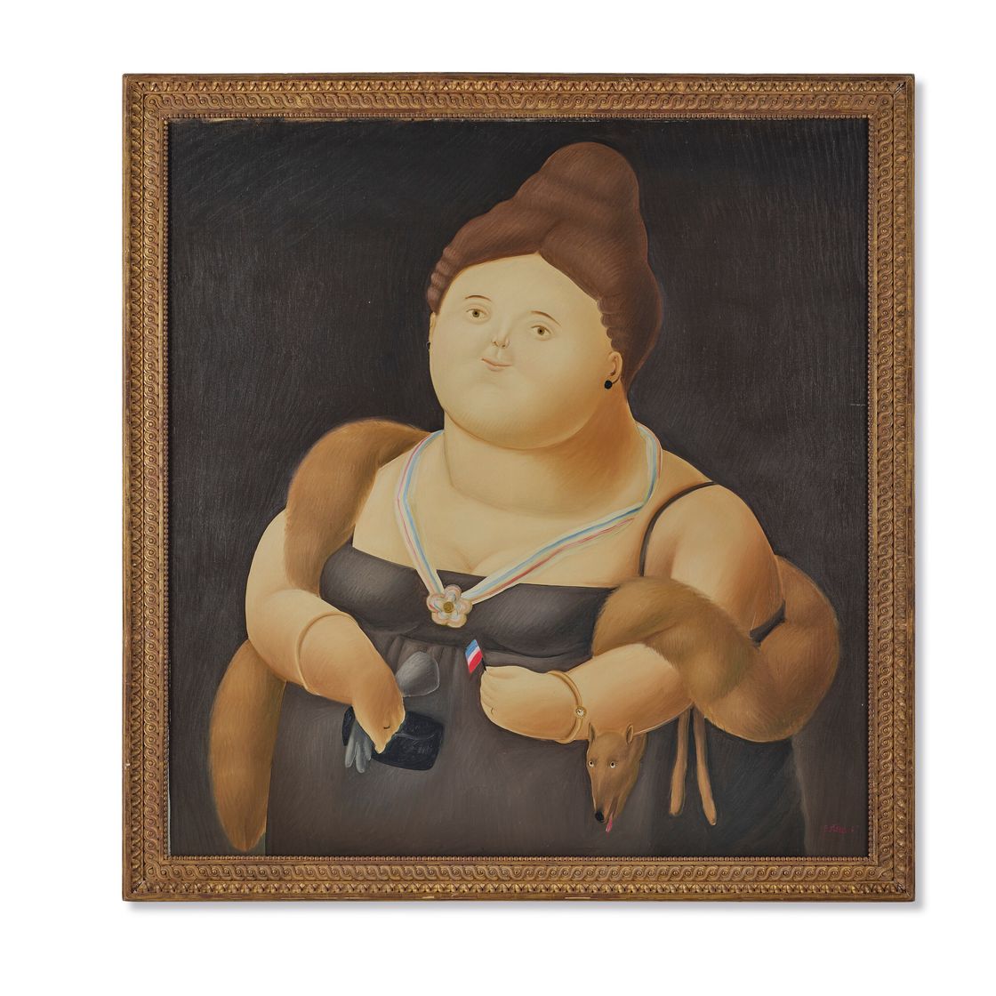 Fernando Botero — Мадам Энгр, изображение 2