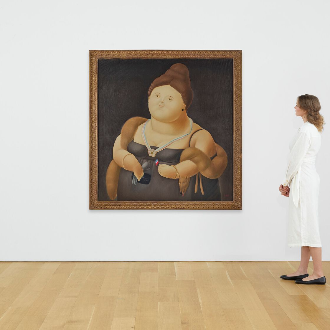 Fernando Botero — Мадам Энгр, изображение 4