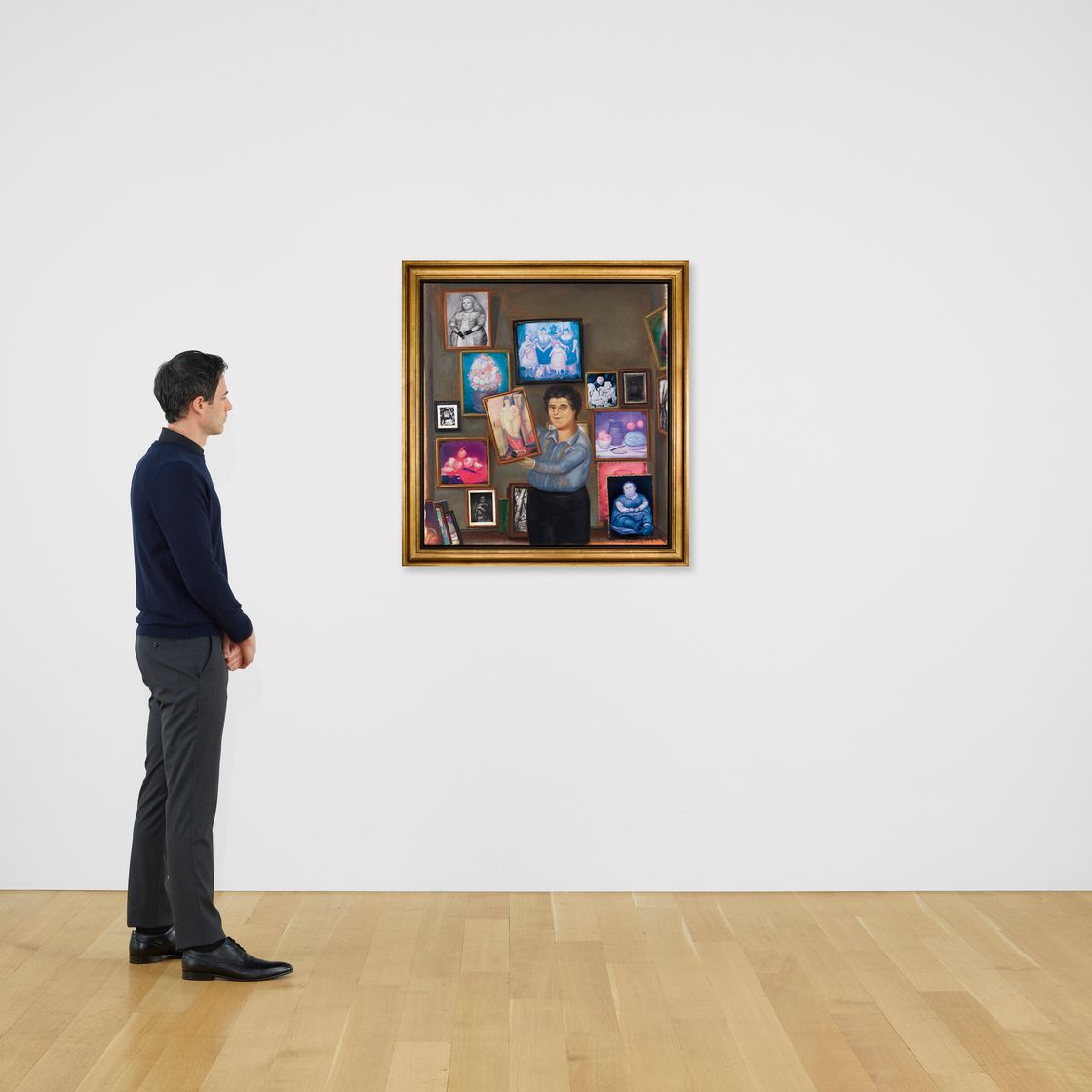 Fernando Botero — Портрет Надин Хаим, изображение 5