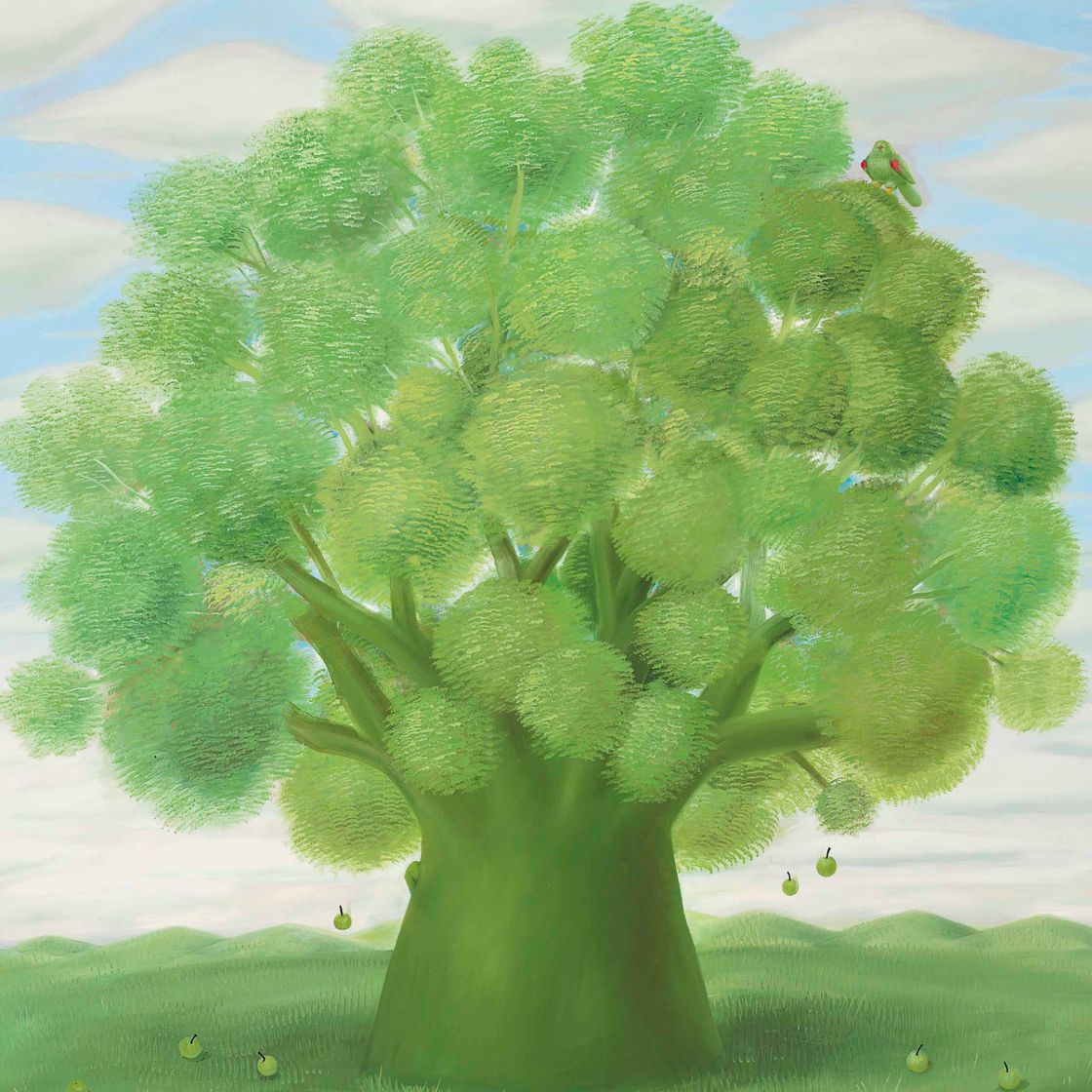 Fernando Botero — Дерево (Дерево с птицей)