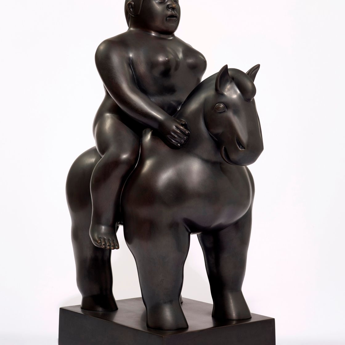 Fernando Botero — Женщина на лошади