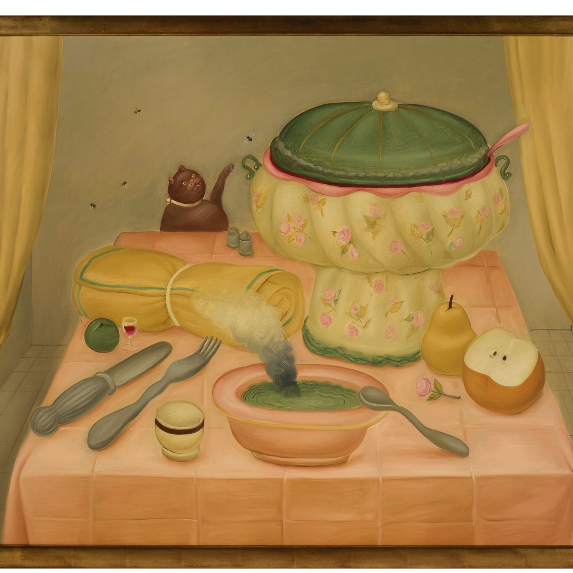 Fernando Botero — Естественная жизнь в спокойном месте, изображение 3