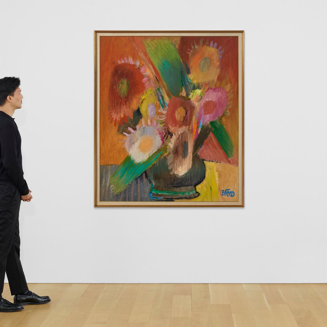 Fernando Botero — Ваза с цветами, изображение 4