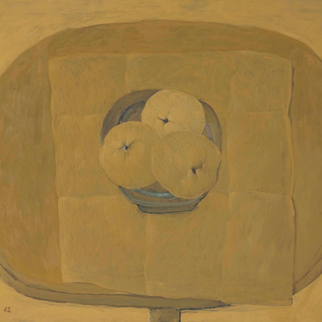 Fernando Botero — Без названия (Натюрморт с апельсинами)