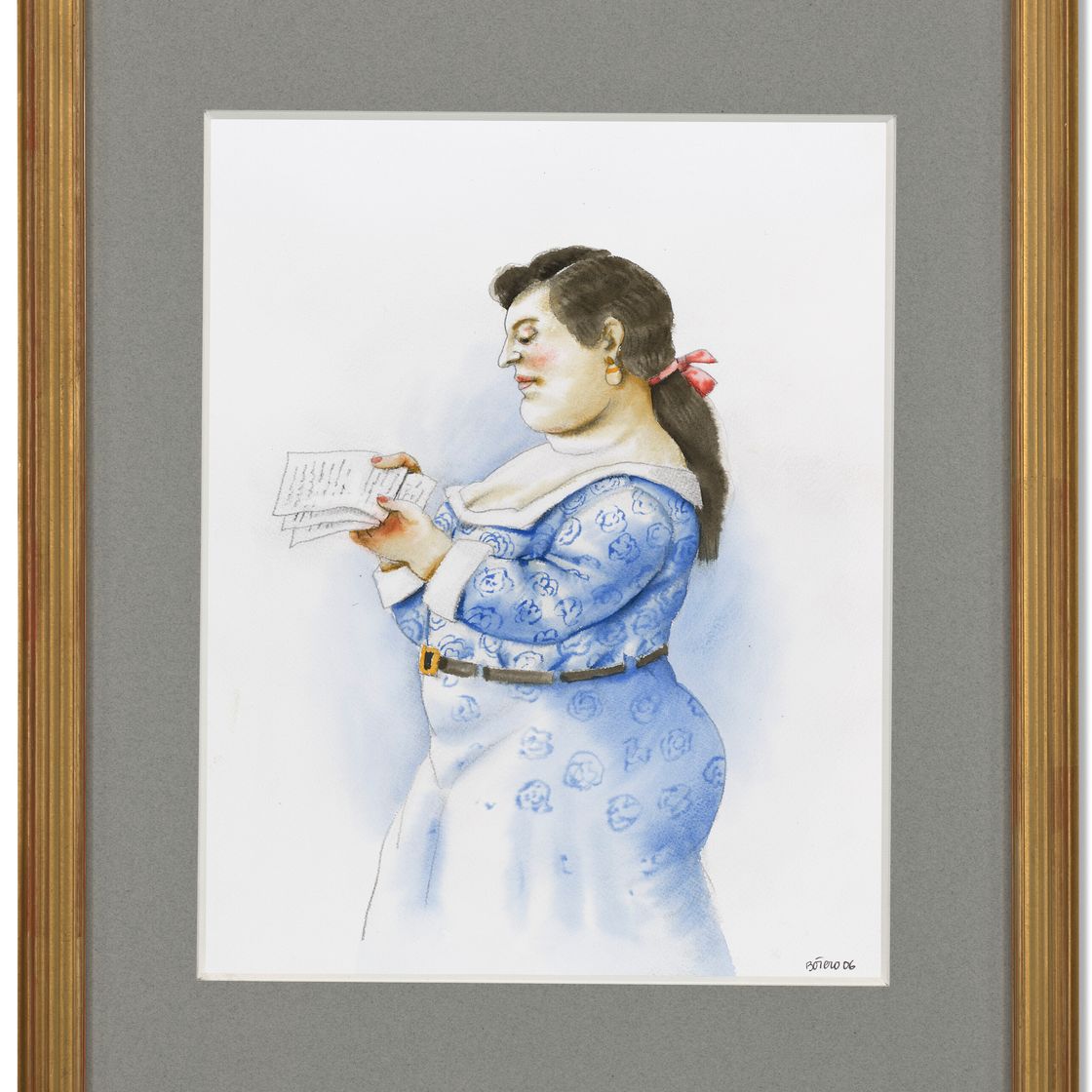 Fernando Botero — Ла леттера, изображение 3