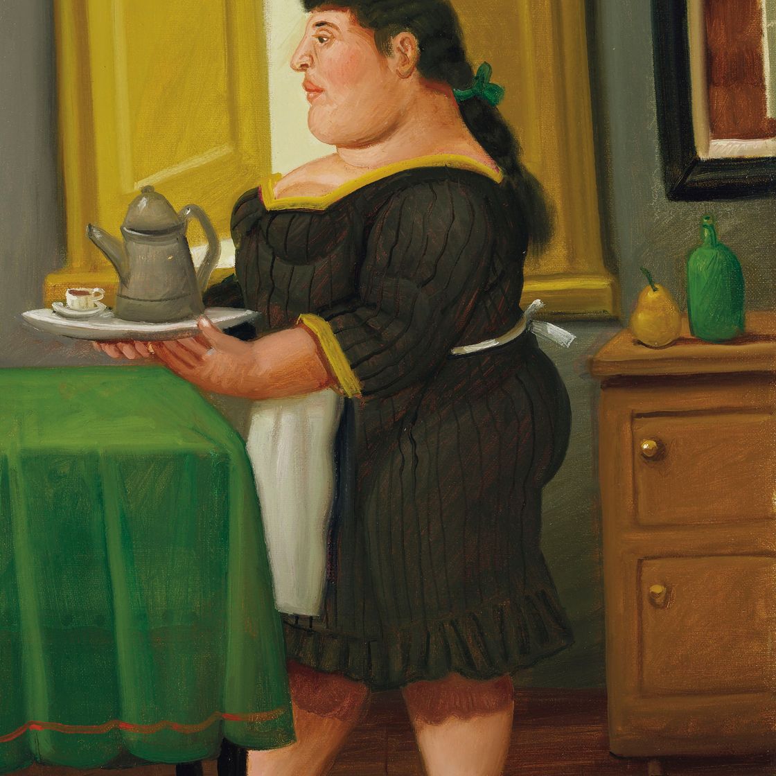 Fernando Botero — Горничная
