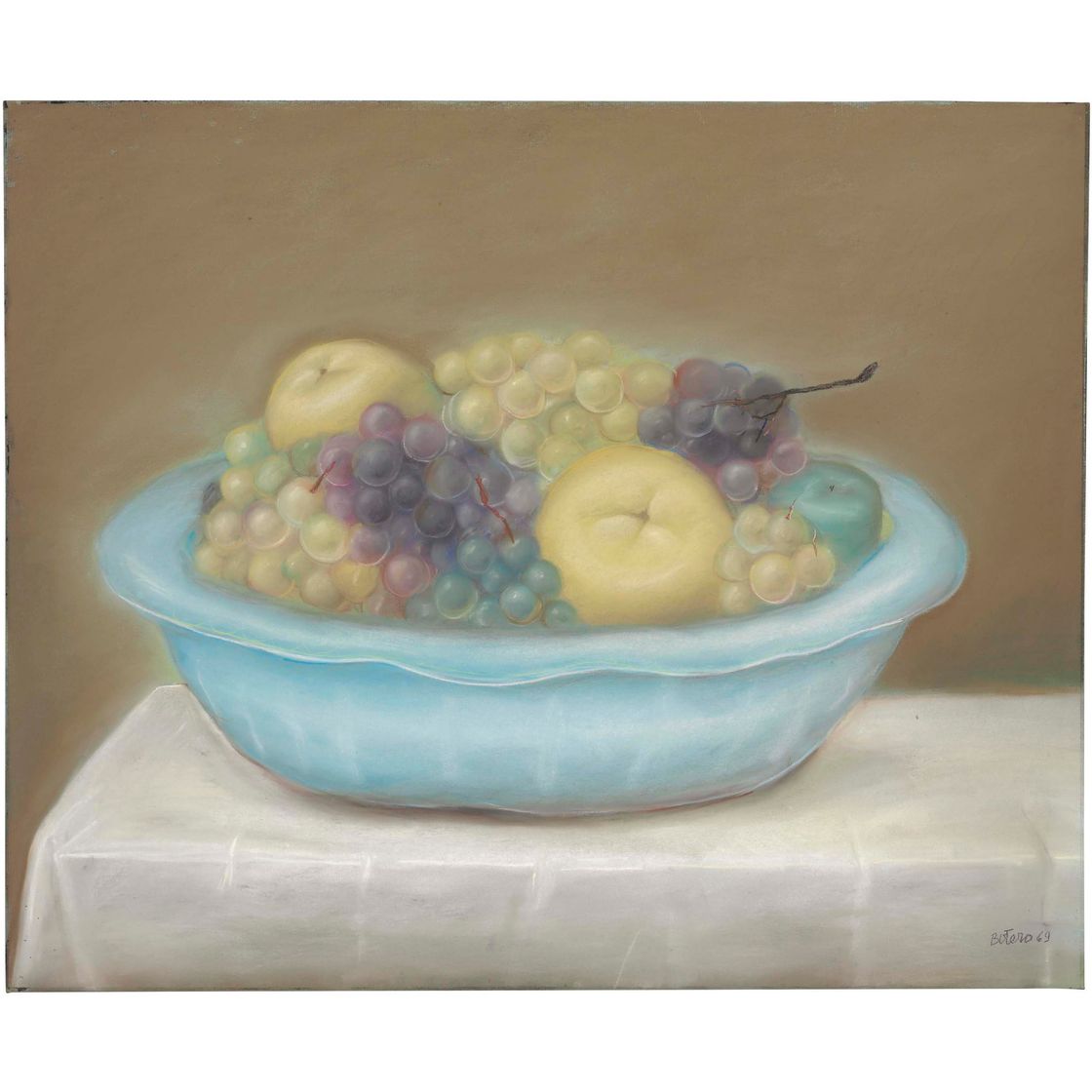 Fernando Botero — Натюрморт с виноградом