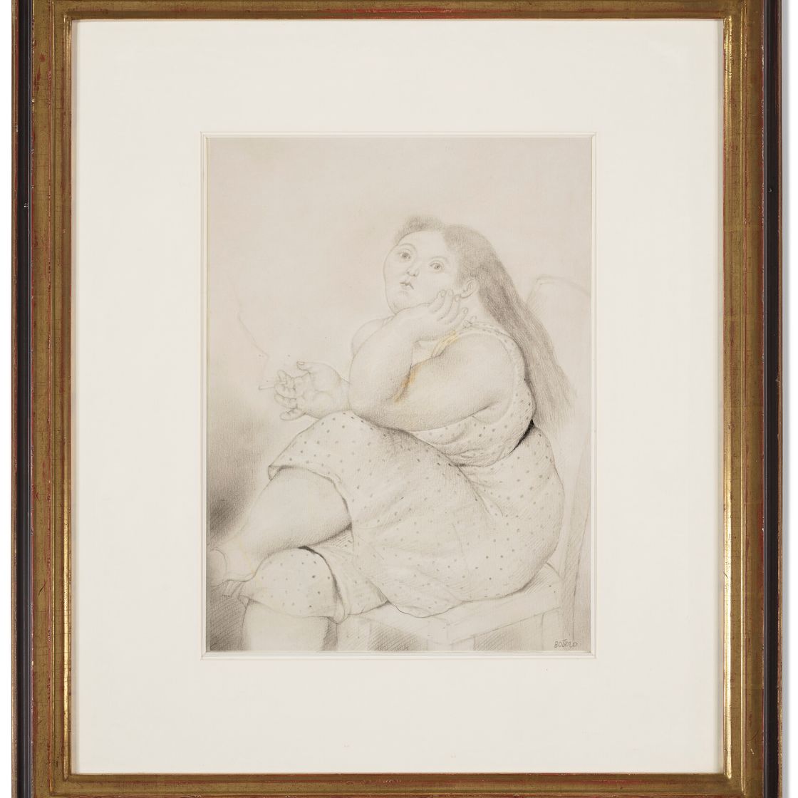 Fernando Botero — Сидящая женщина, изображение 2