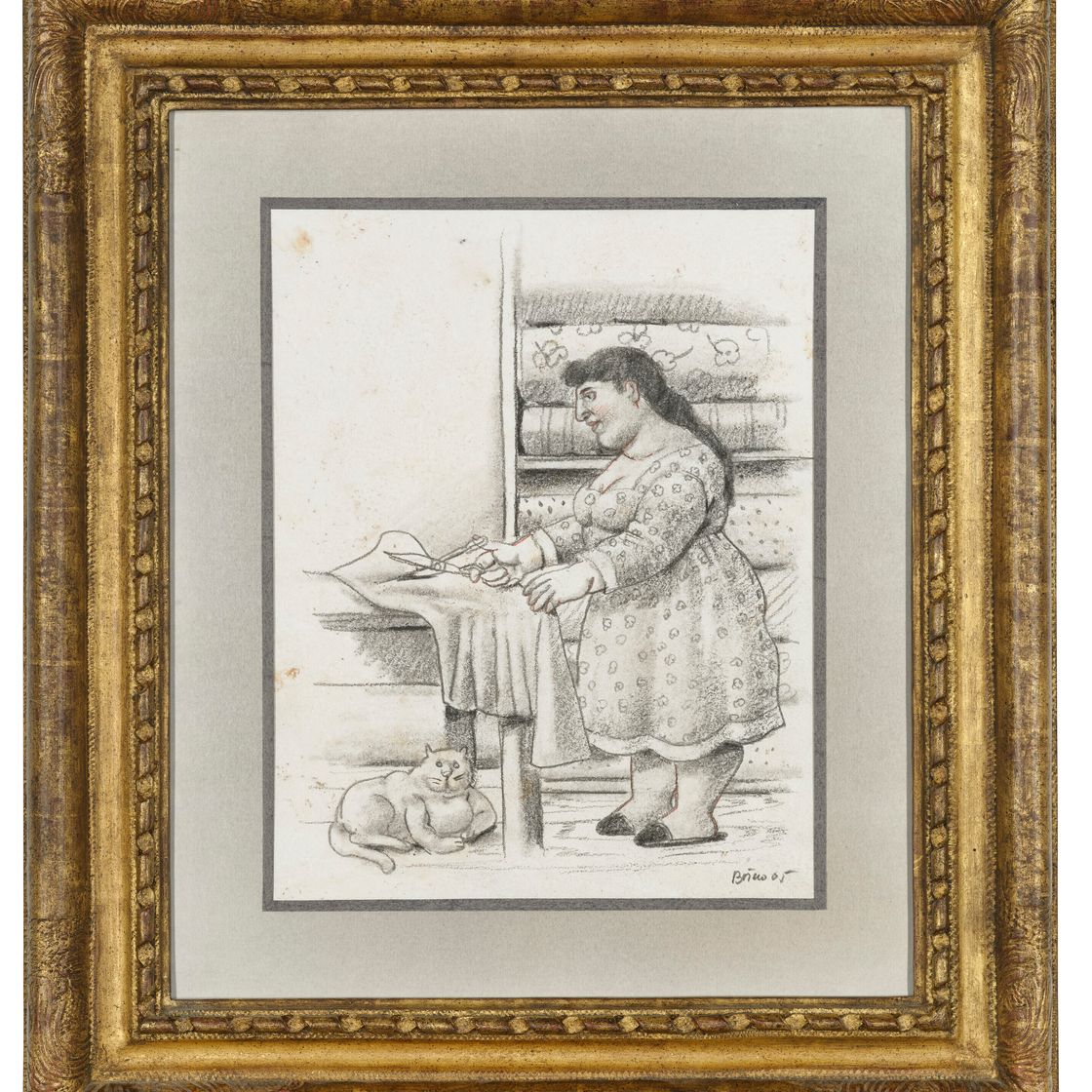 Fernando Botero — Портниха, изображение 2