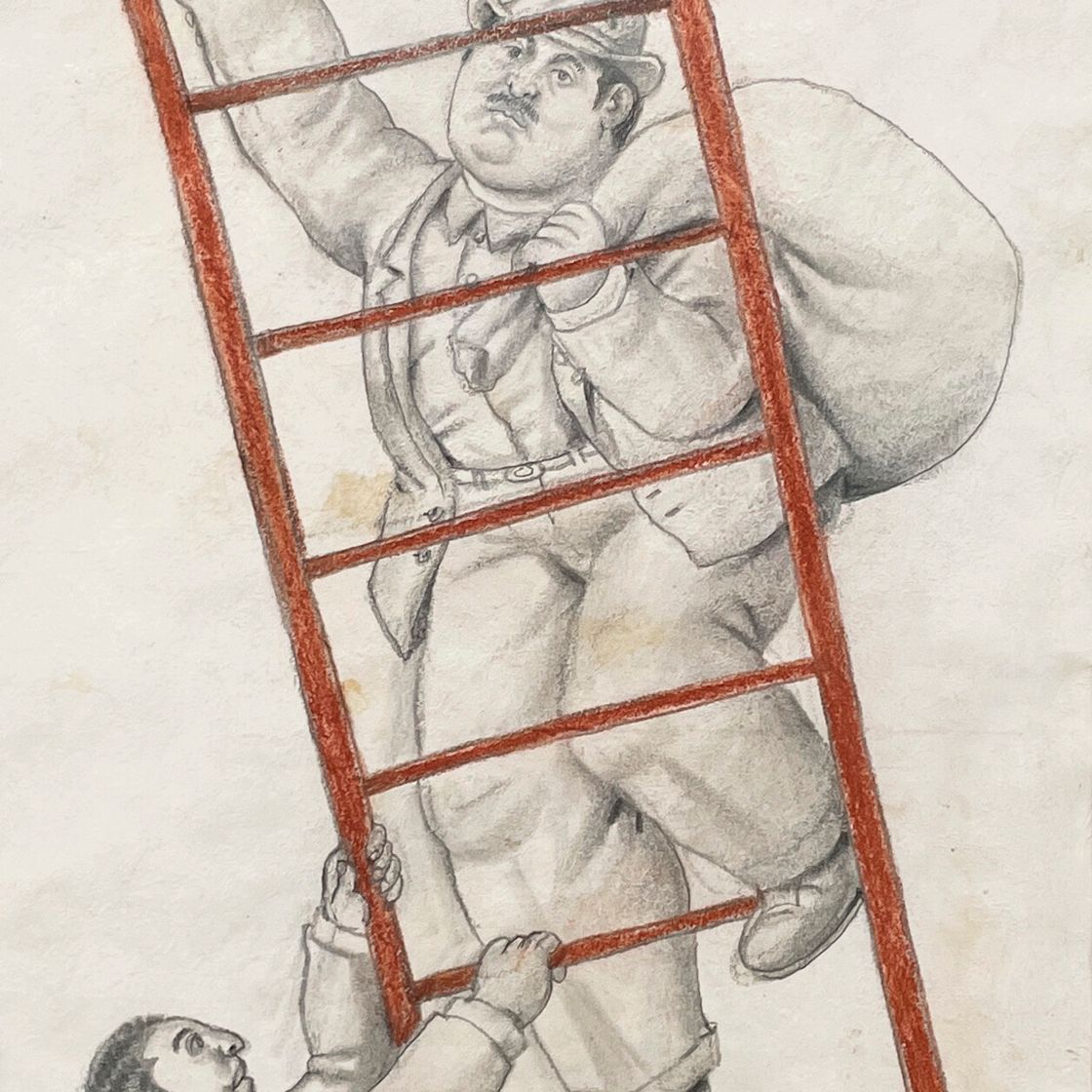 Fernando Botero — Двое мужчин