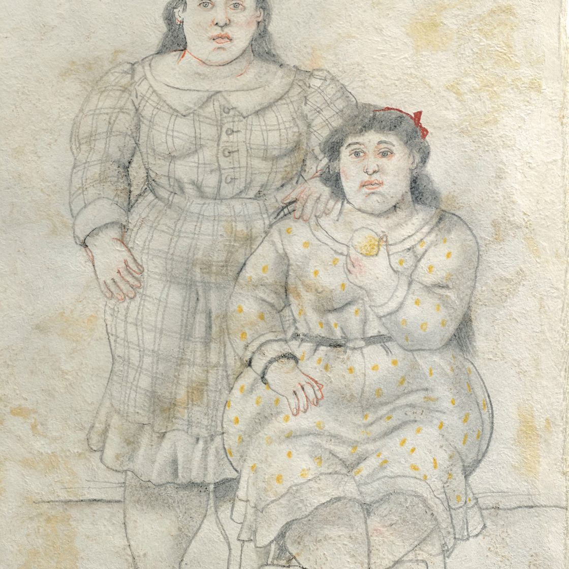 Fernando Botero — Две девушки