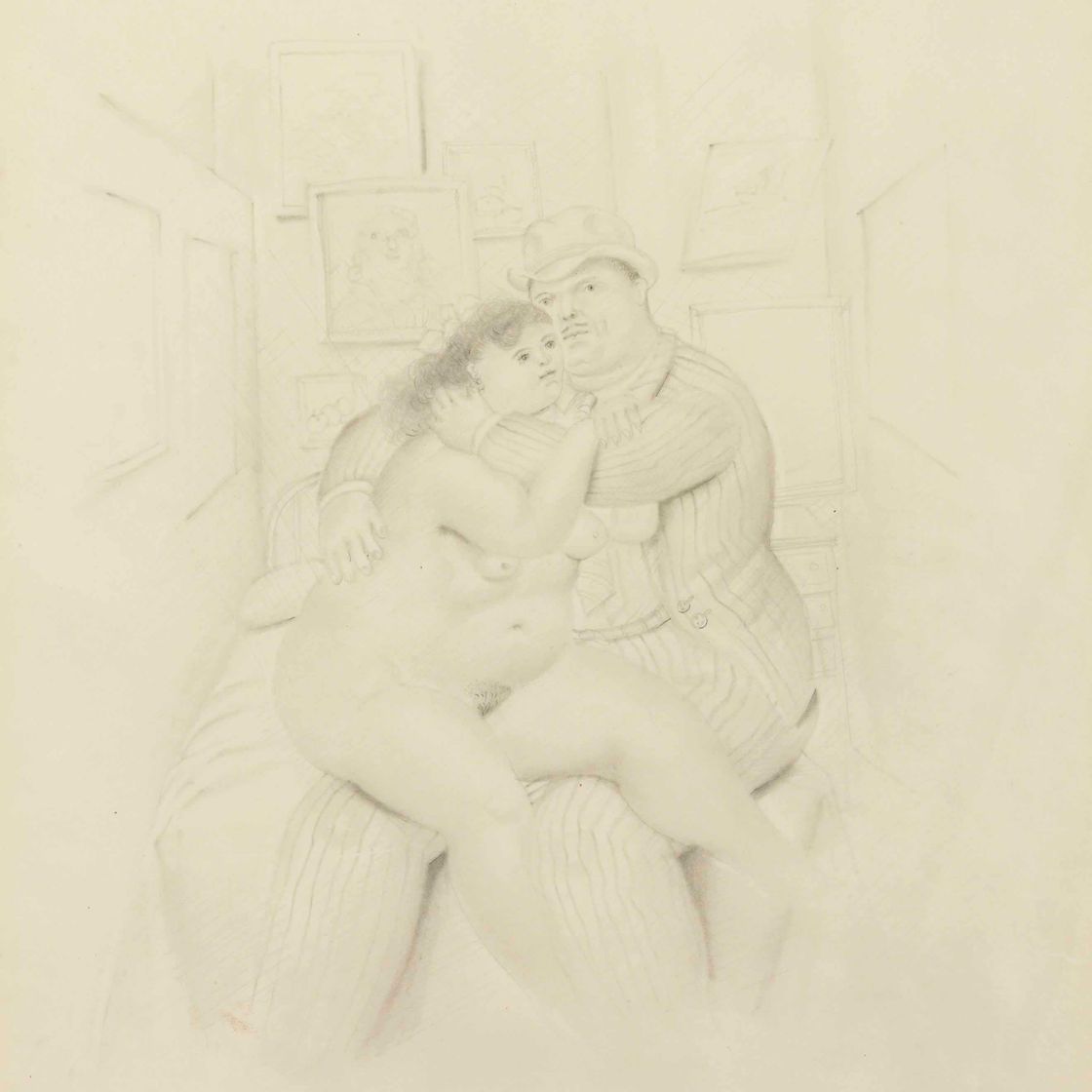 Fernando Botero — Любовники