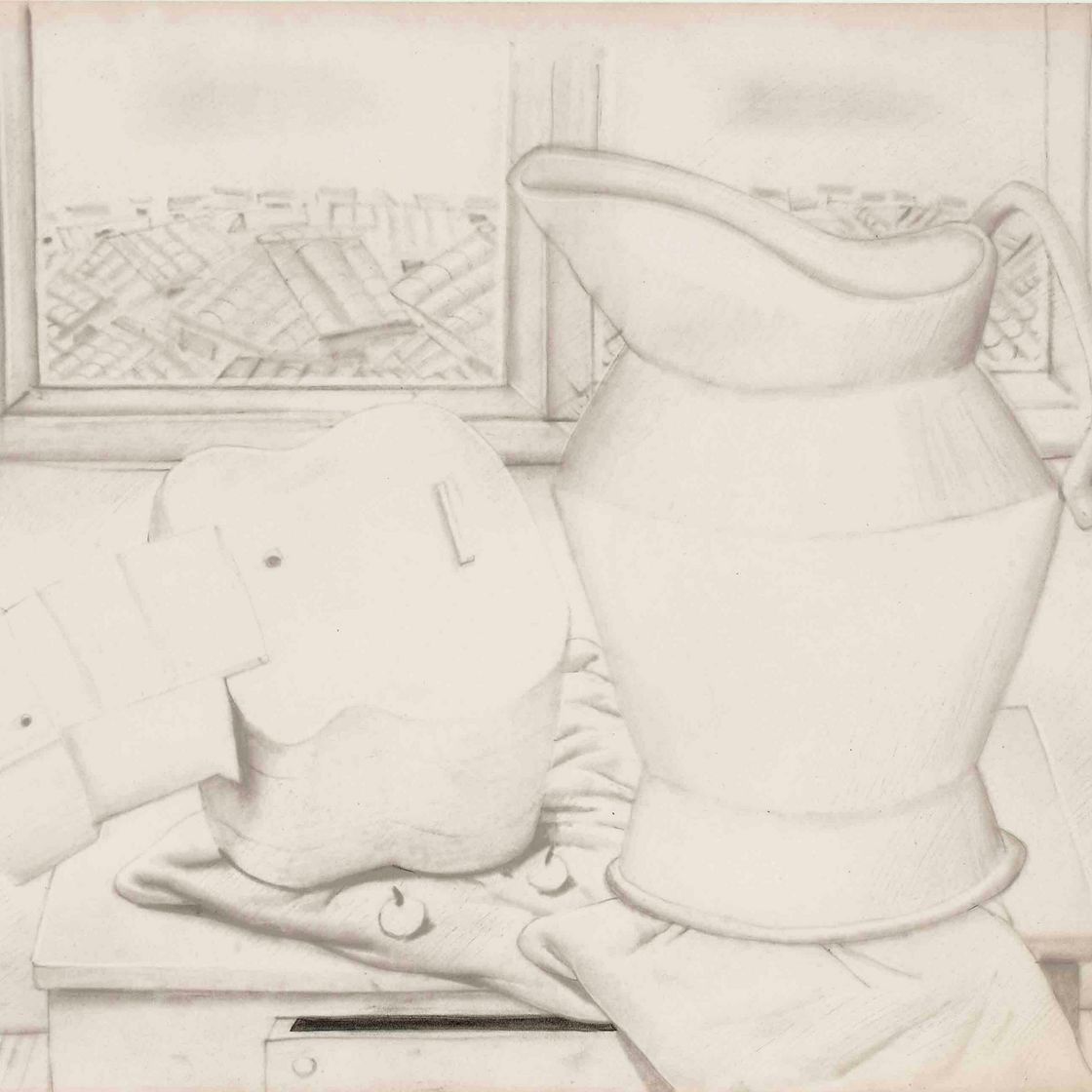 Fernando Botero — Натюрморт с гитарой