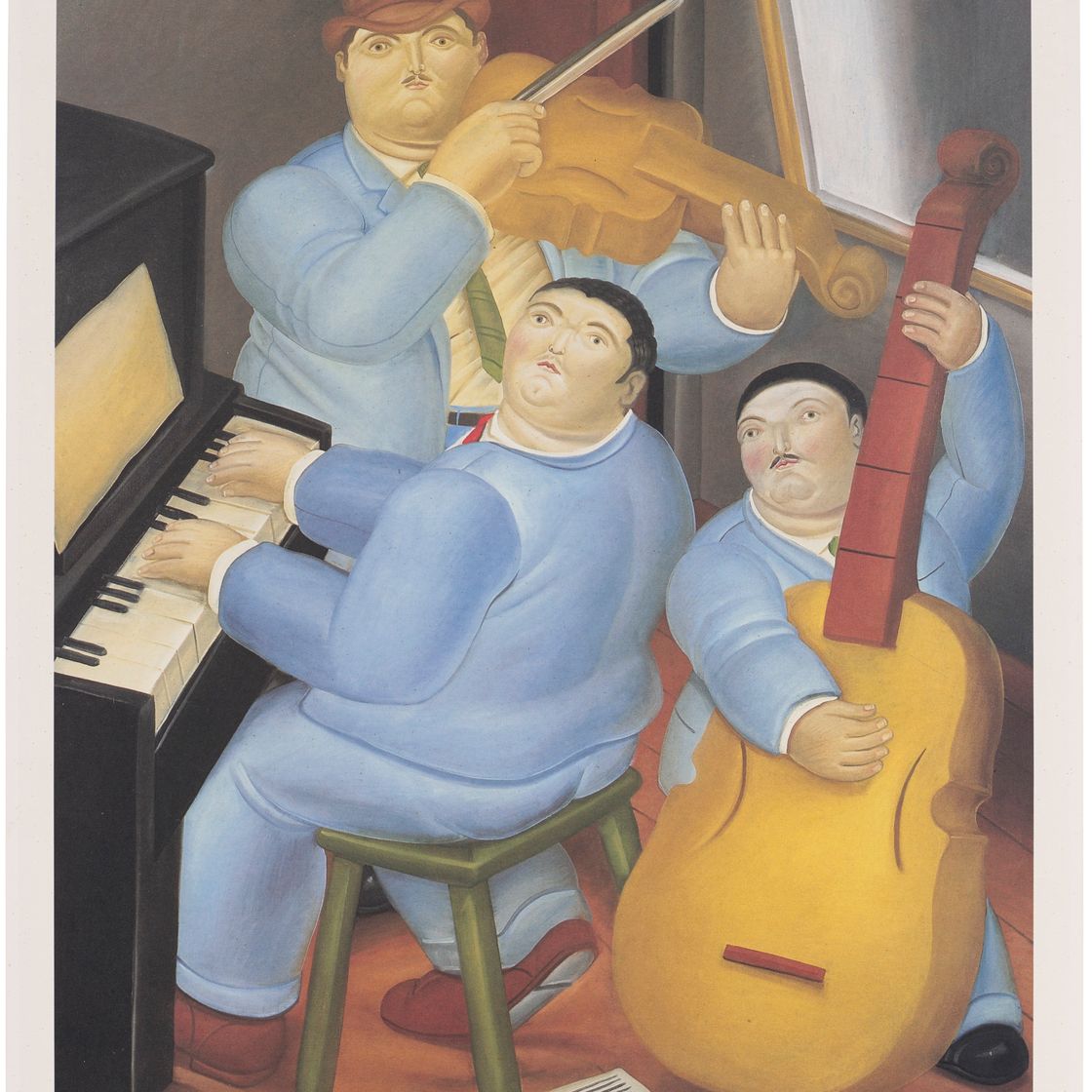 Fernando Botero — Три музыканта
