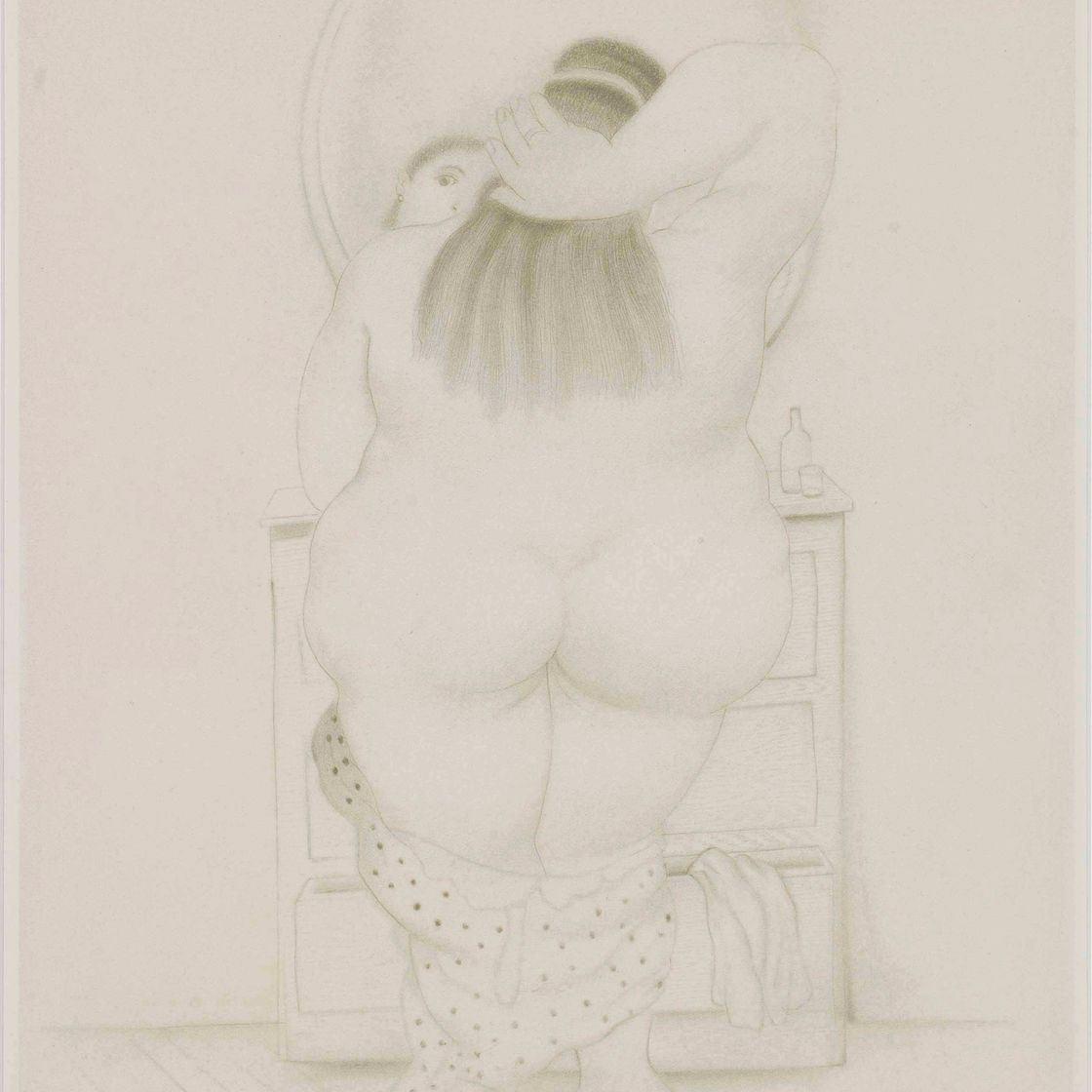 Fernando Botero — Десерты с акварелью : одна тарелка