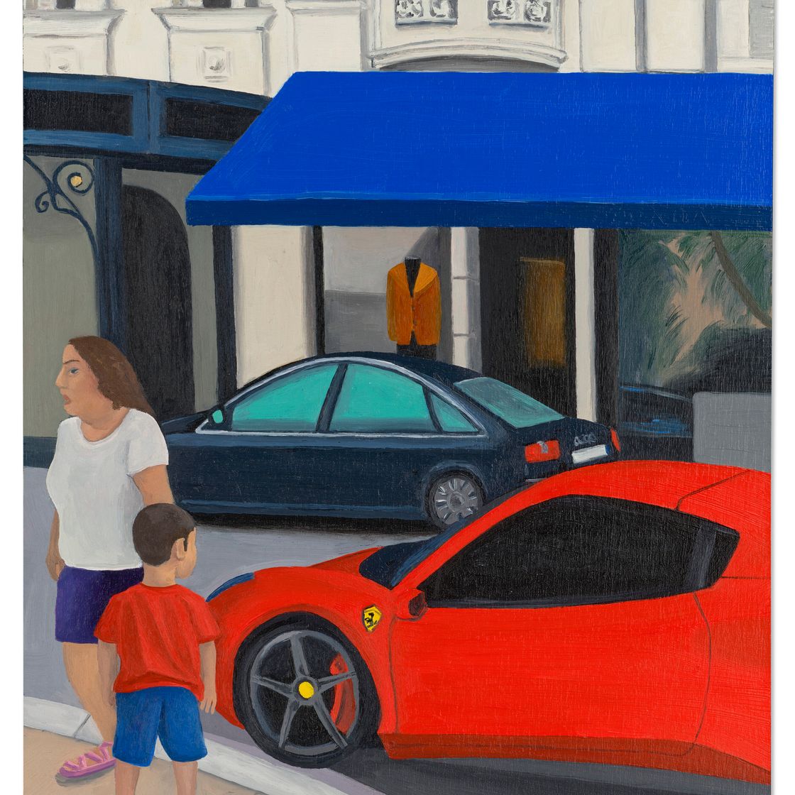 Ferrari — Мальчик и Феррари, Монако