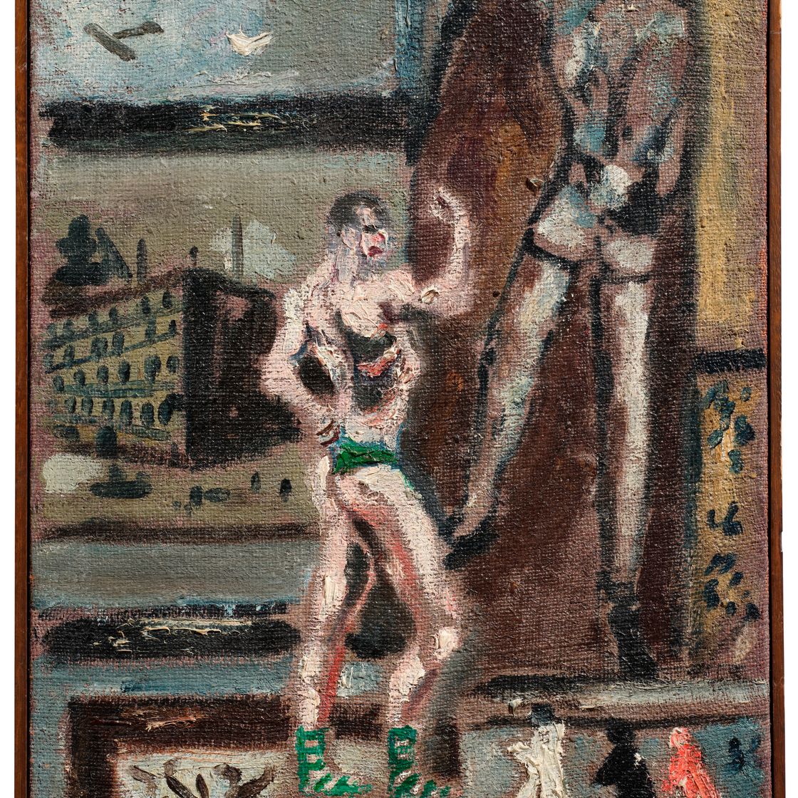 Filippo De Pisis — Лотерейщик