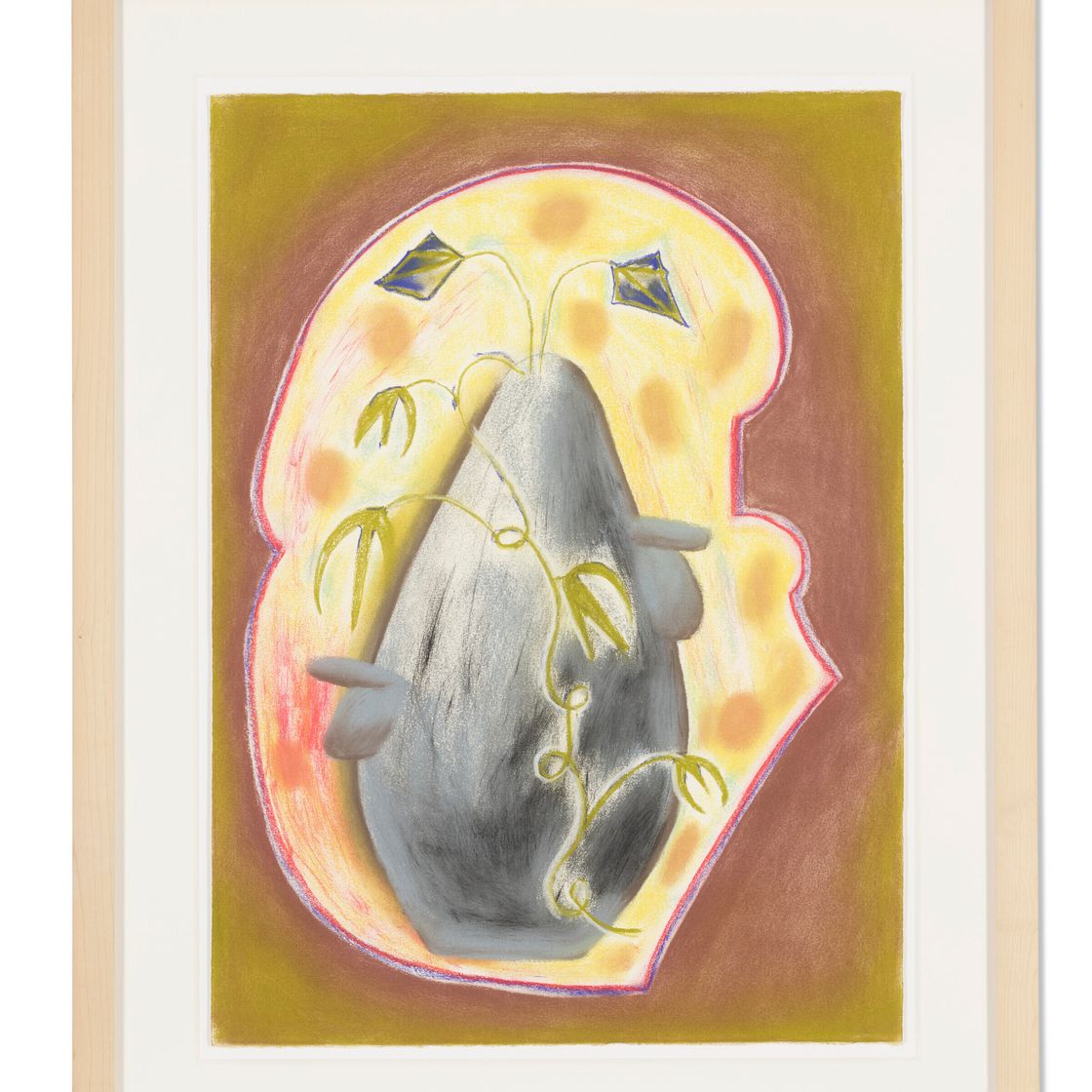 Francesco Clemente — Китайское окно; Время года; Истинный цветок; Цвет мудрости [Четыре работы], изображение 2