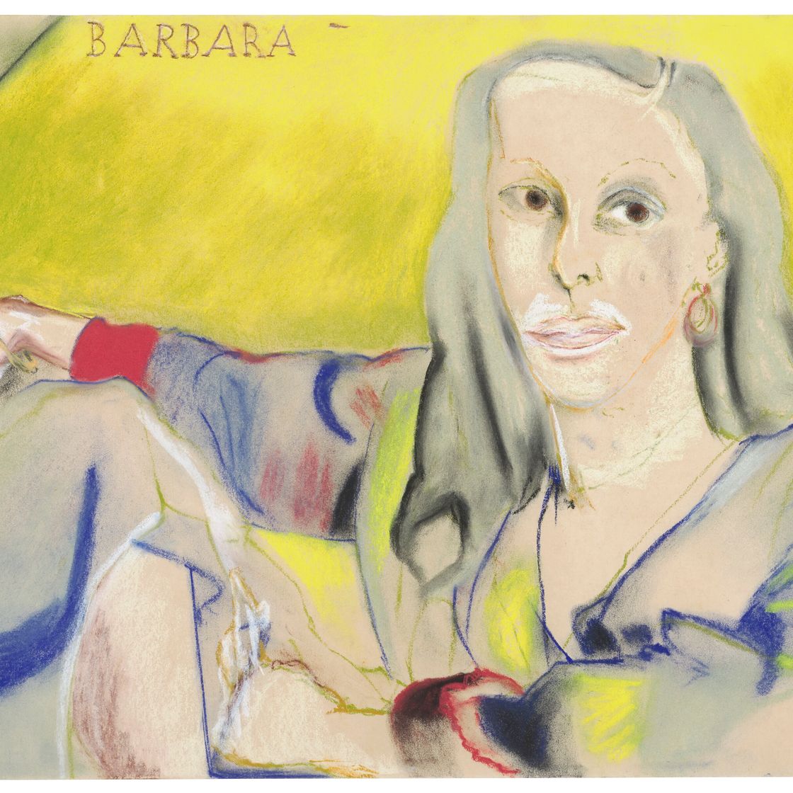Francesco Clemente — Барбара, изображение 1