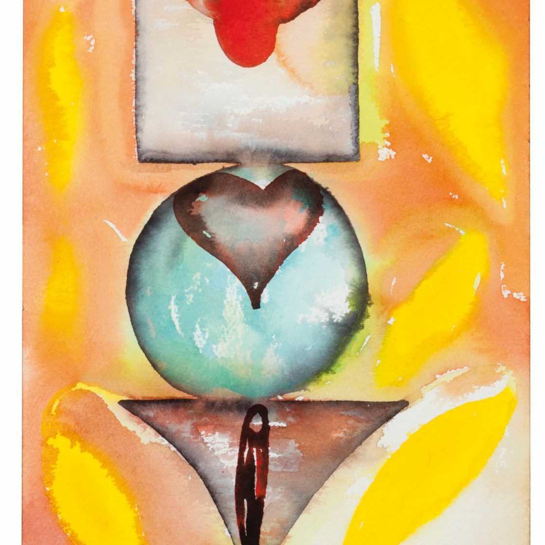 Francesco Clemente — Без названия XVI