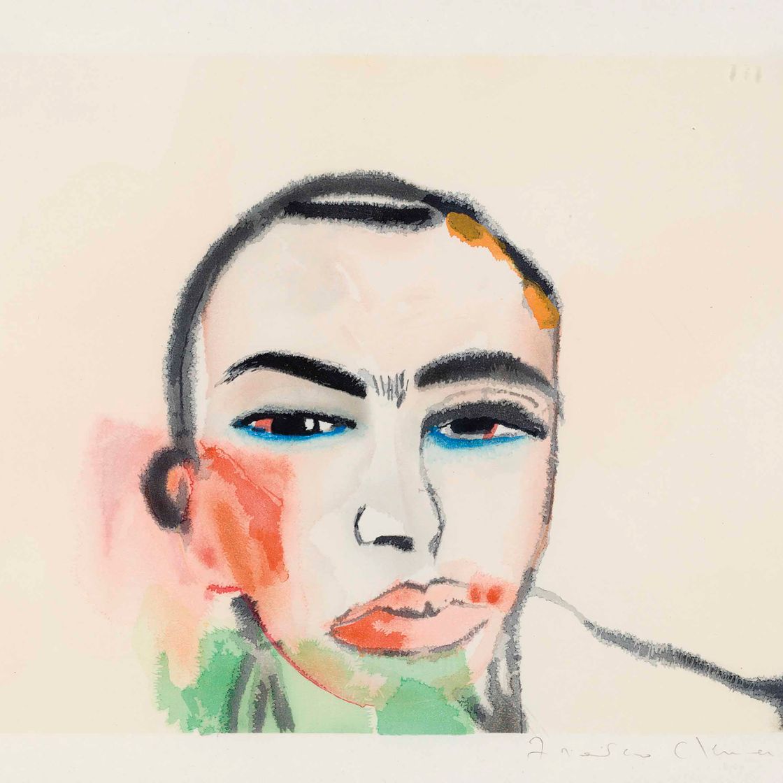 Francesco Clemente — Без названия