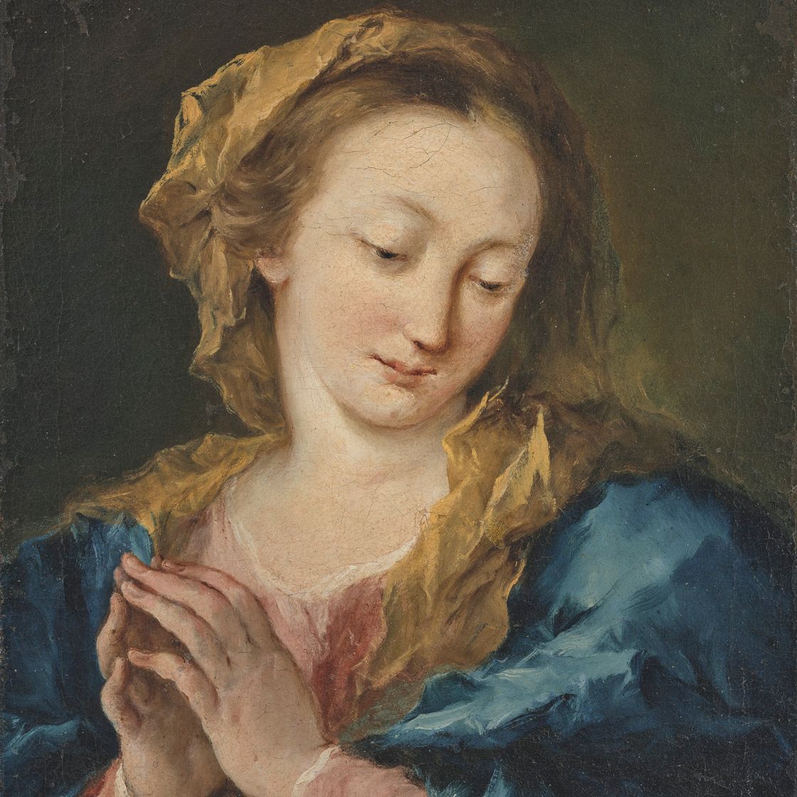 Francesco Guardi — Мадонна в молитве