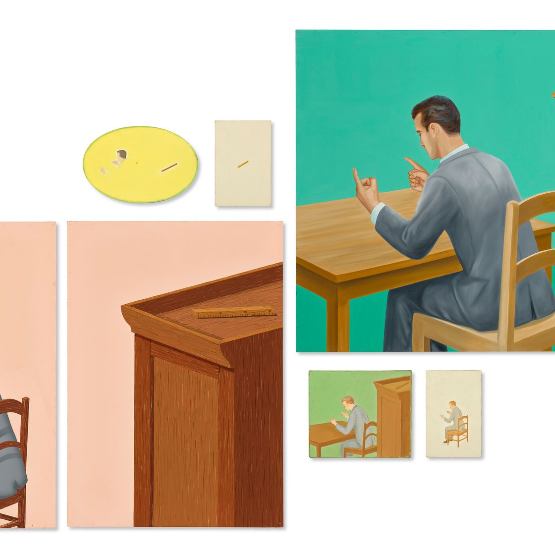 Francis Alÿs — Без названия [Пять работ], изображение 1