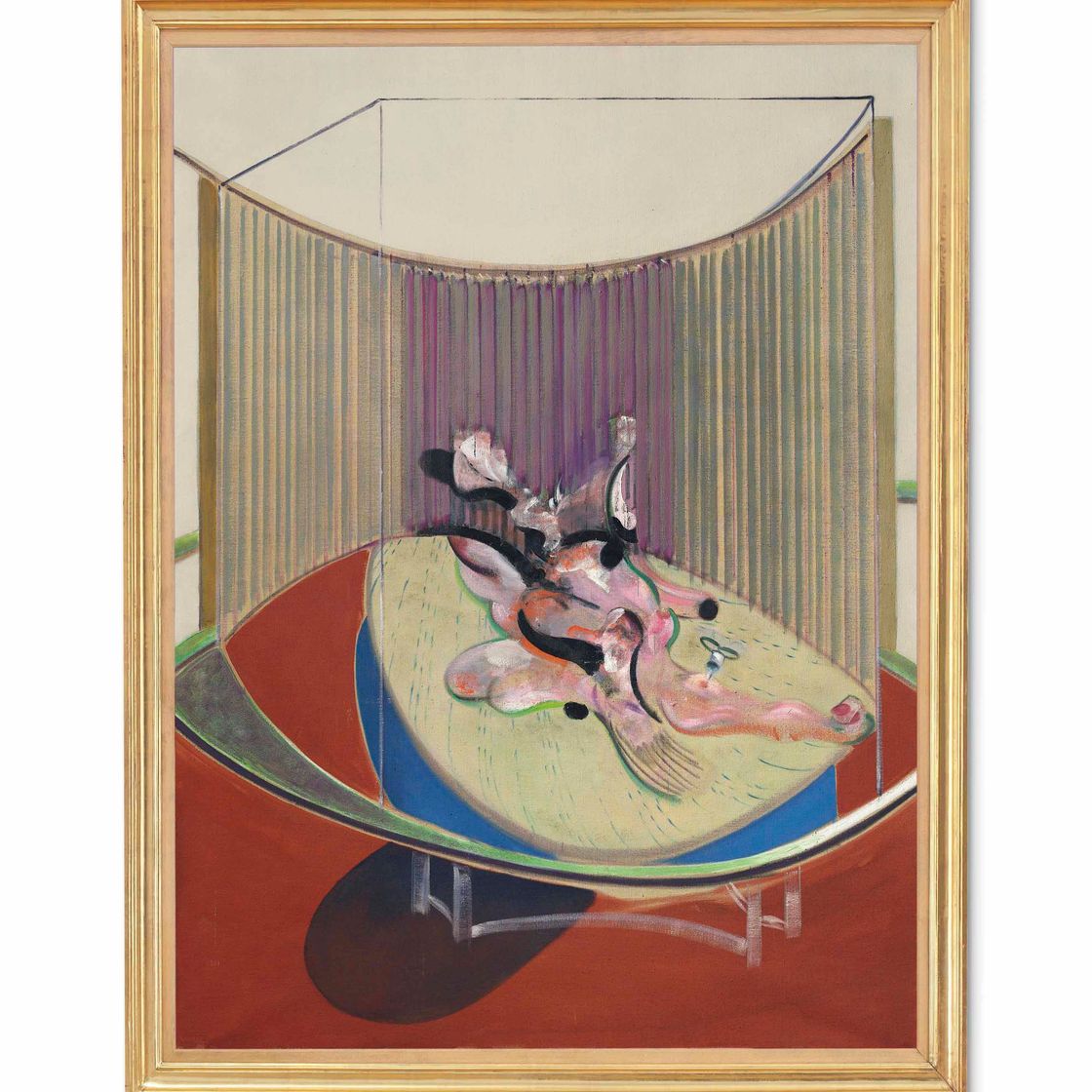 Francis Bacon — Вариант № 2 Лежащей фигуры со шприцем для подкожных инъекций