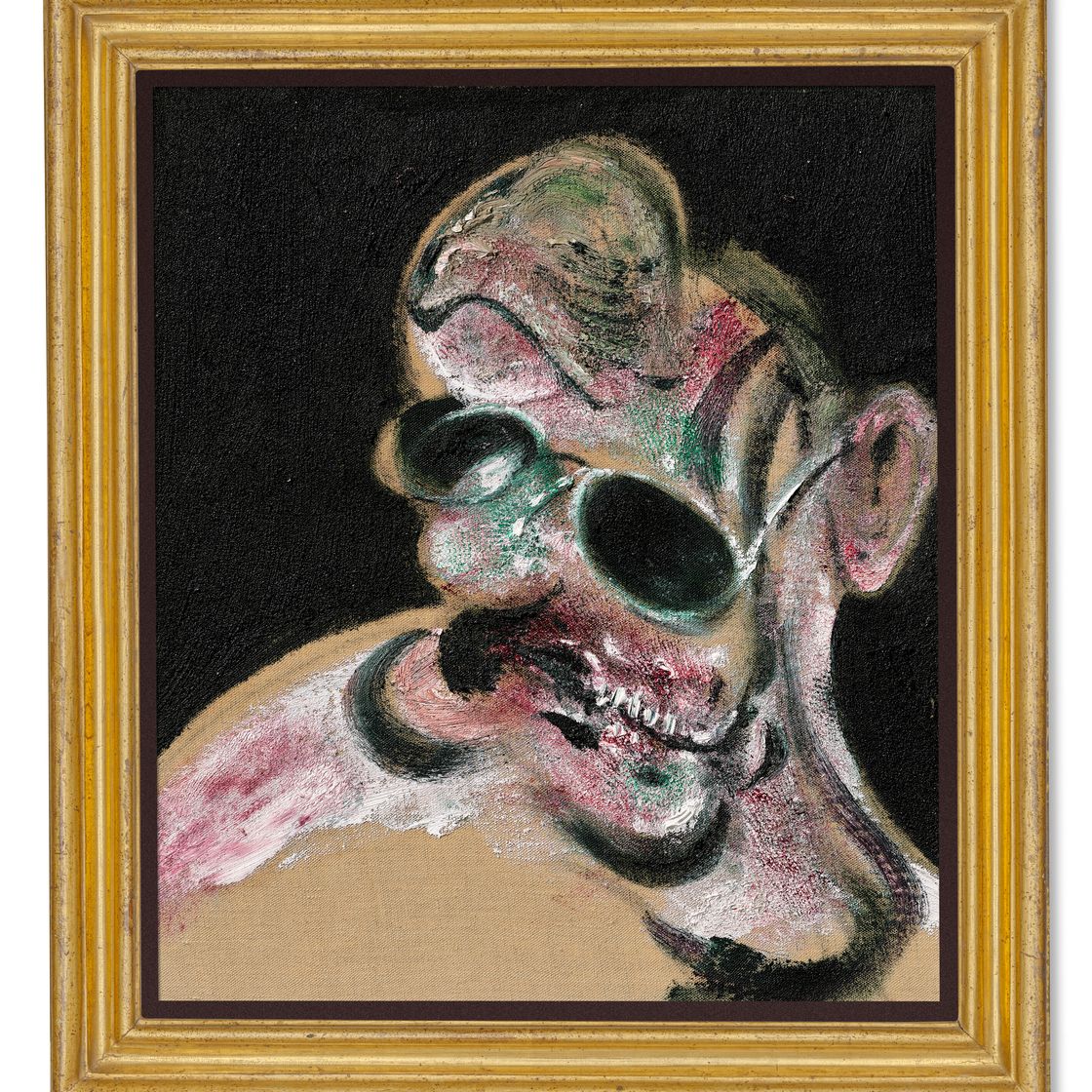 Francis Bacon — Портрет мужчины в очках III