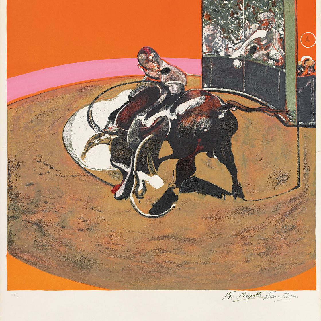 Francis Bacon — Этюд для корриды № 1