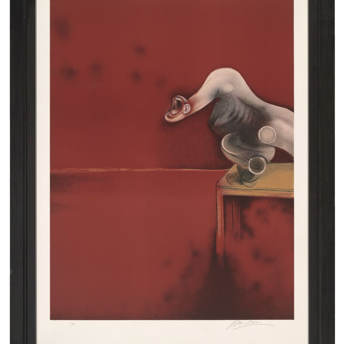 Francis Bacon — Вторая версия, Триптих 1944 года (увеличенный вариант), изображение 7
