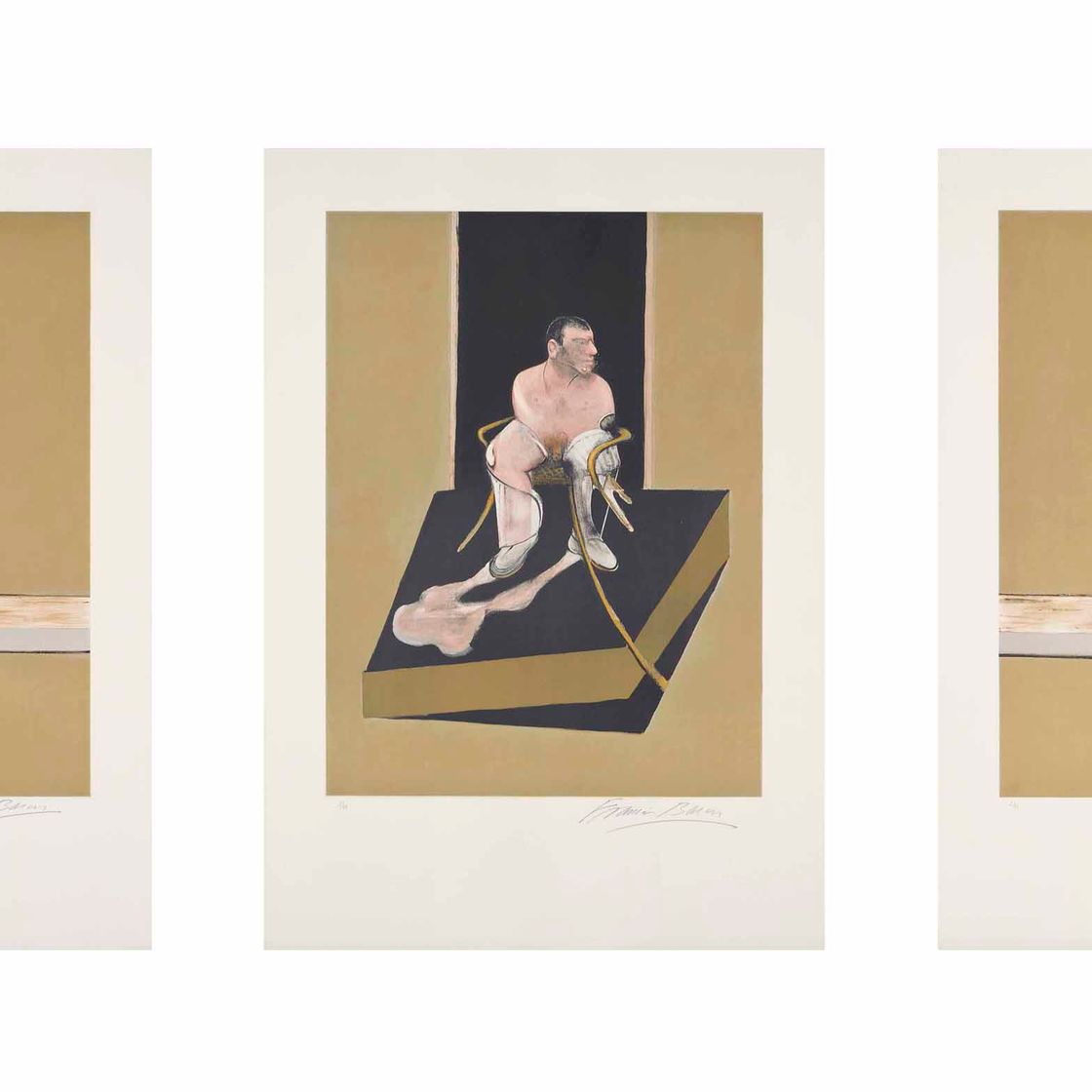 Francis Bacon — Триптих 1986-1987, изображение 1