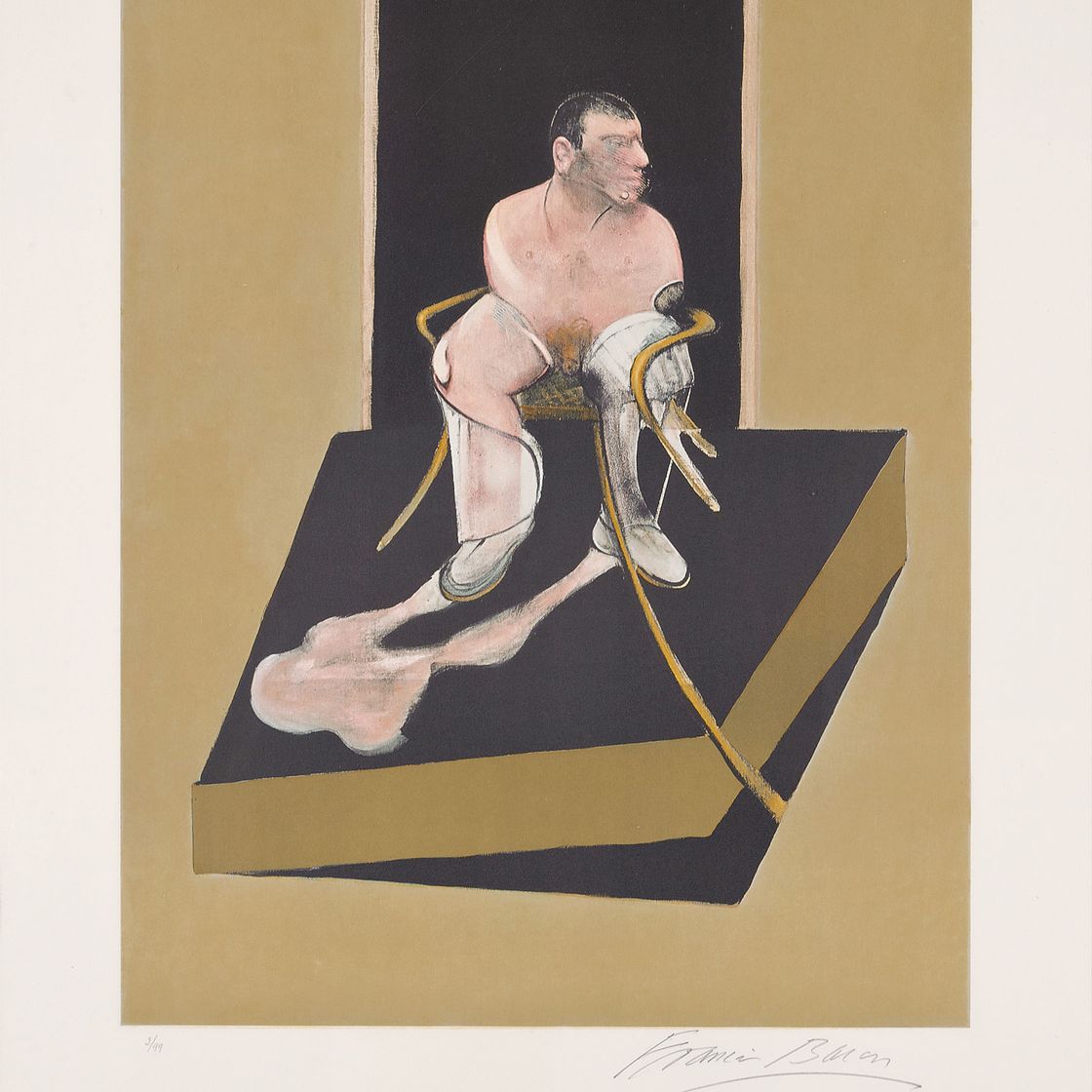 Francis Bacon — Триптих 1986-1987, изображение 3