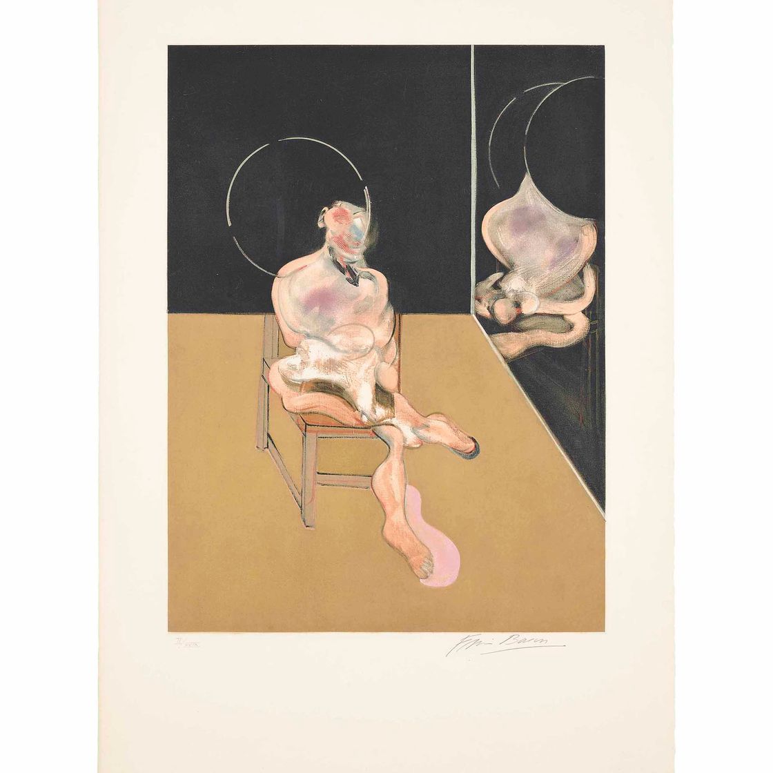 Francis Bacon — Сидящая фигура