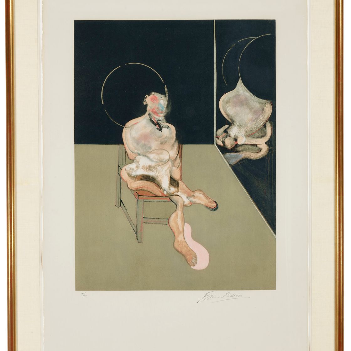 Francis Bacon — Сидящая фигура, изображение 2