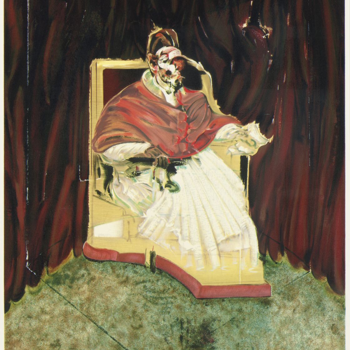 Francis Bacon — Этюд для портрета папы Иннокентия X